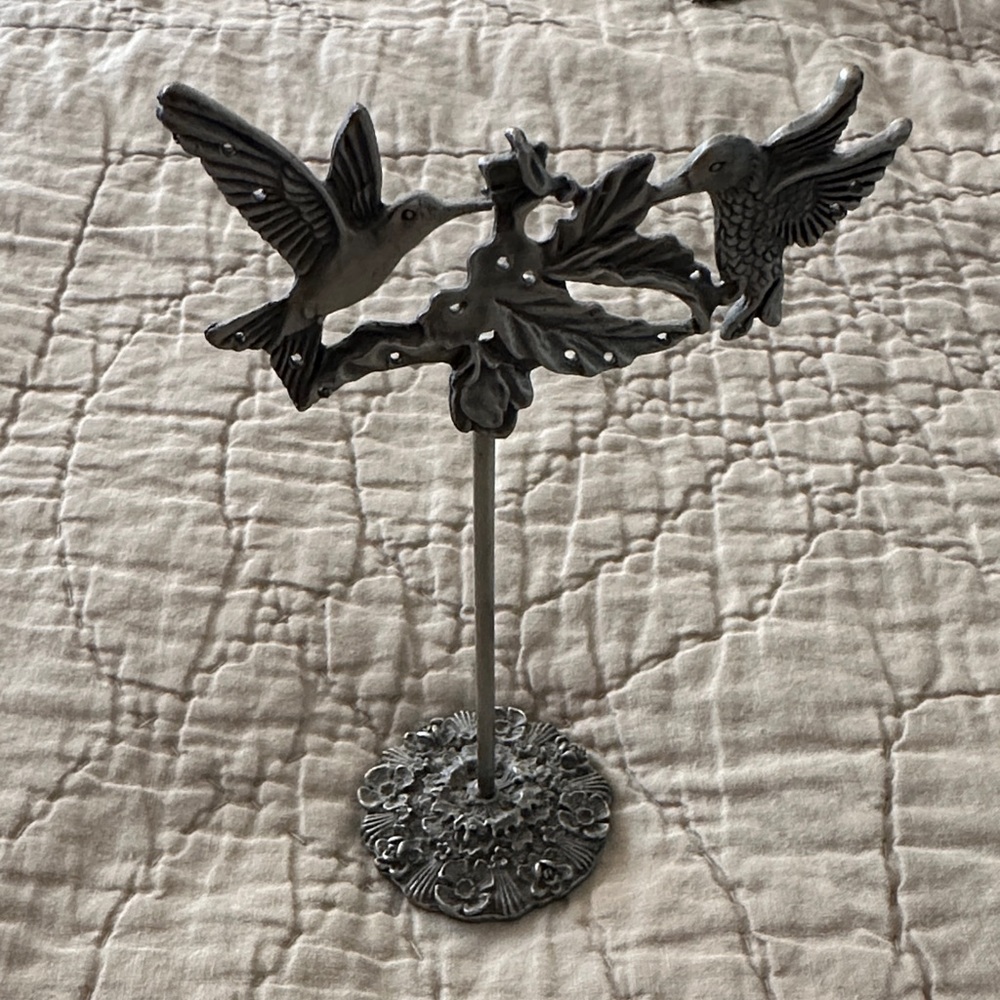 Earring Holder Stand With Birds